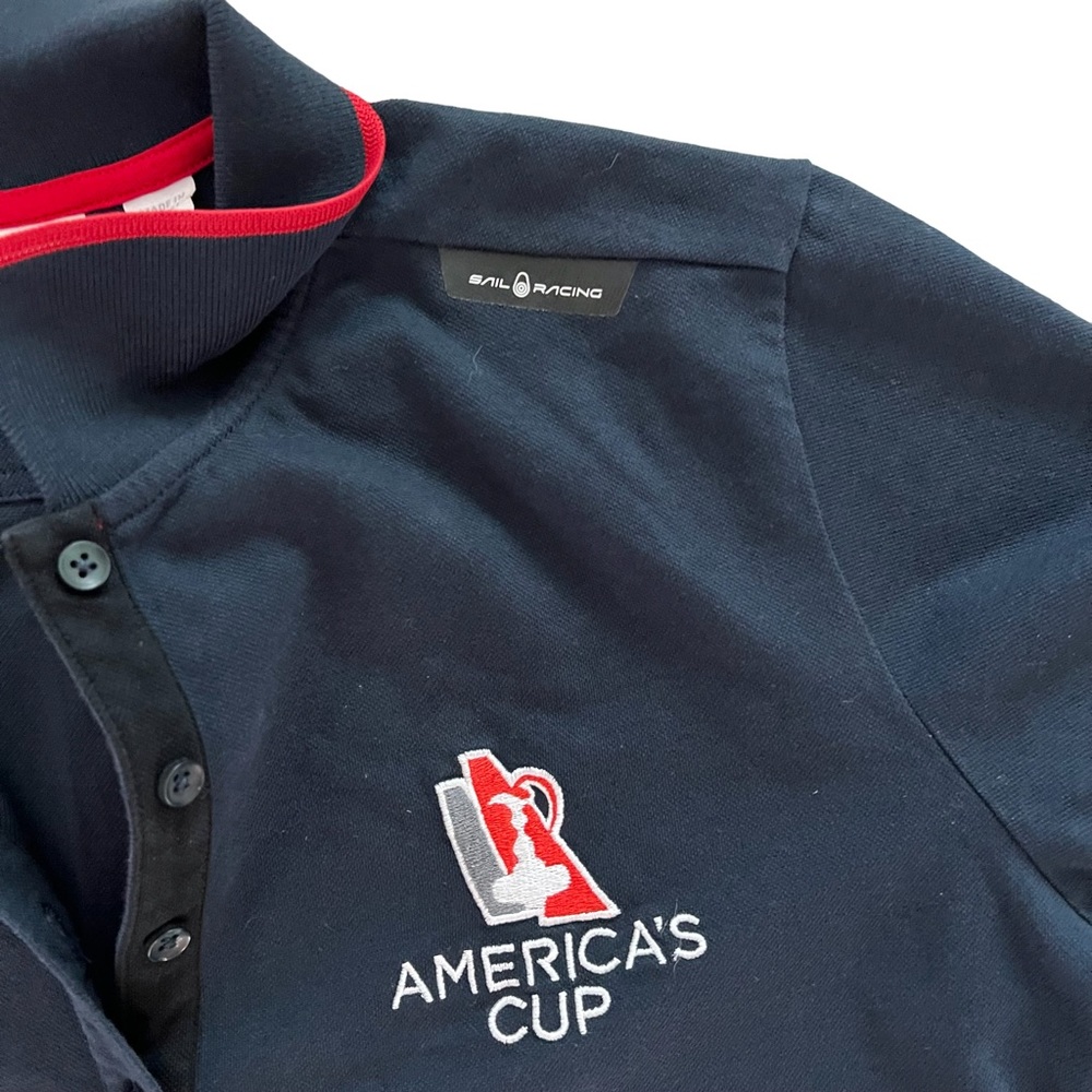 NWOT Sail Racing America’s Cup Polo Shirt XL – Performance Nautical Sport Style - Picture 2 of 4